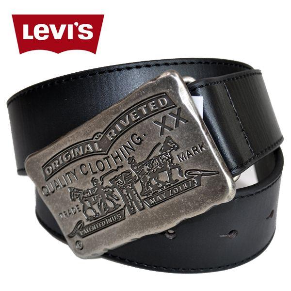Buckle Clothing Logo - rock: LEVI's LEVIS Levis big logo belt buckle men's leather belt