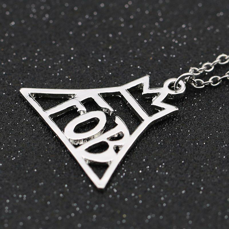 FOB Crown Logo - Fall Out Boy Necklace Rock Band FOB Letter Crown Logo Patrick Stump ...