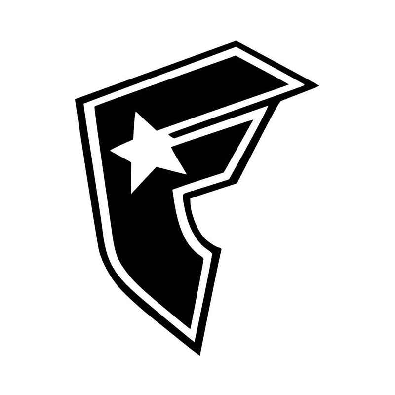 Famous F Logo - Famous Stars And Straps F Logo Vinyl Decal Sticker