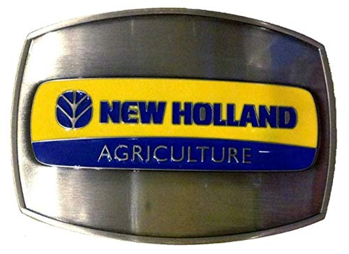 Buckle Clothing Logo - New Holland Agriculture Logo Belt Buckle: : Clothing