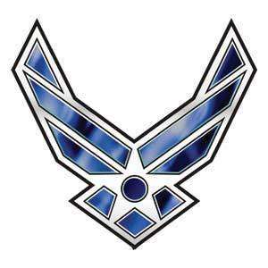 Air Force Wings Logo - Military Air Force Wing emblem temporary tattoo, pkg 5 on PopScreen