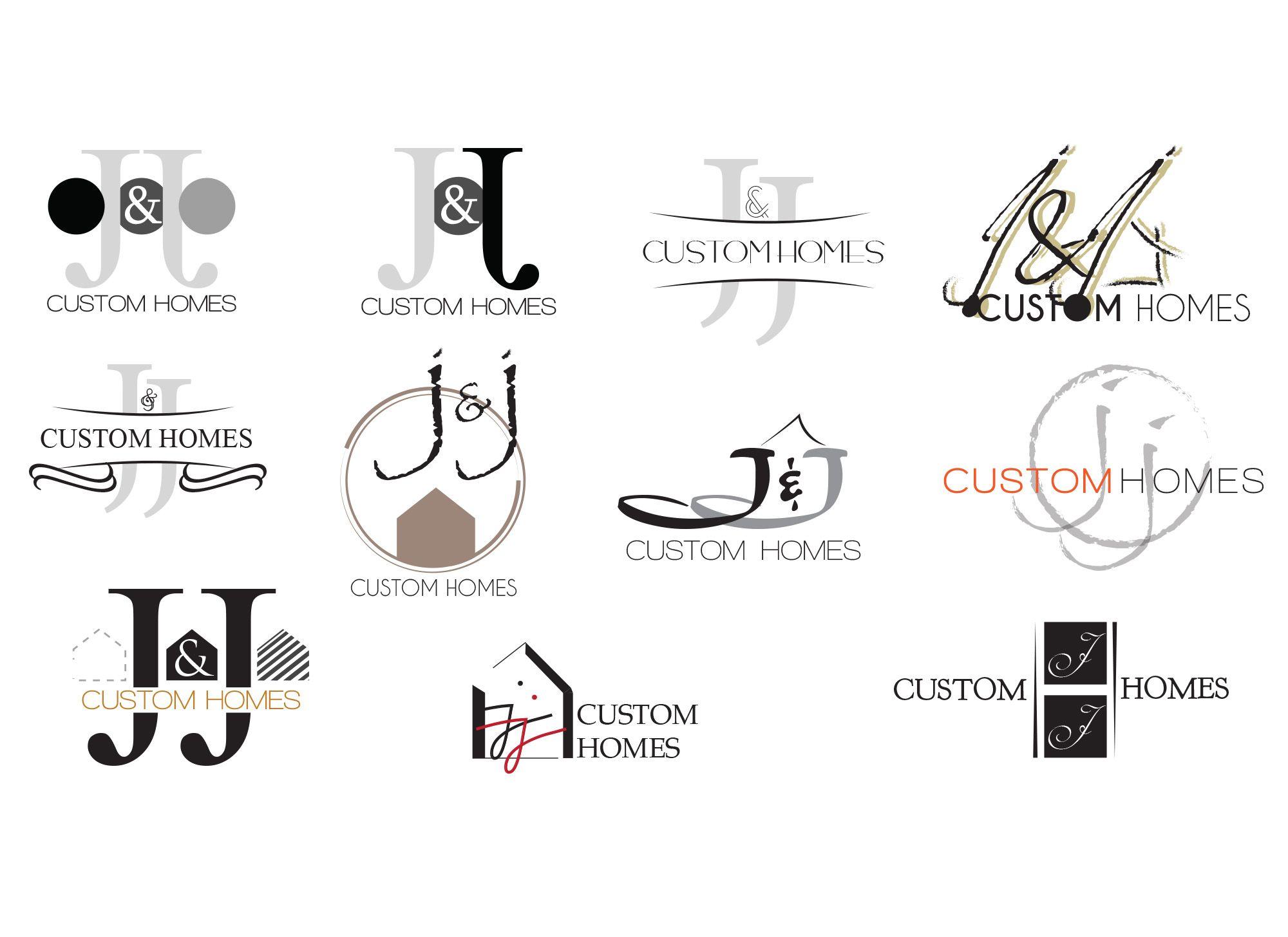 J&J Logo - MAYRA ORTIZ. J&J Custom Homes
