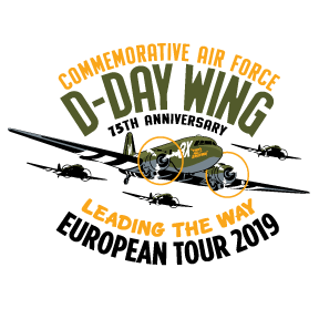 Air Force Wings Logo - Commemorative Air Force D-Day Wing