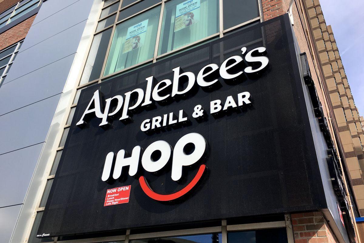 Applebee's Ihop Logo - World's First IHOP-Applebee's Hybrid Restaurant Now Open in Detroit ...