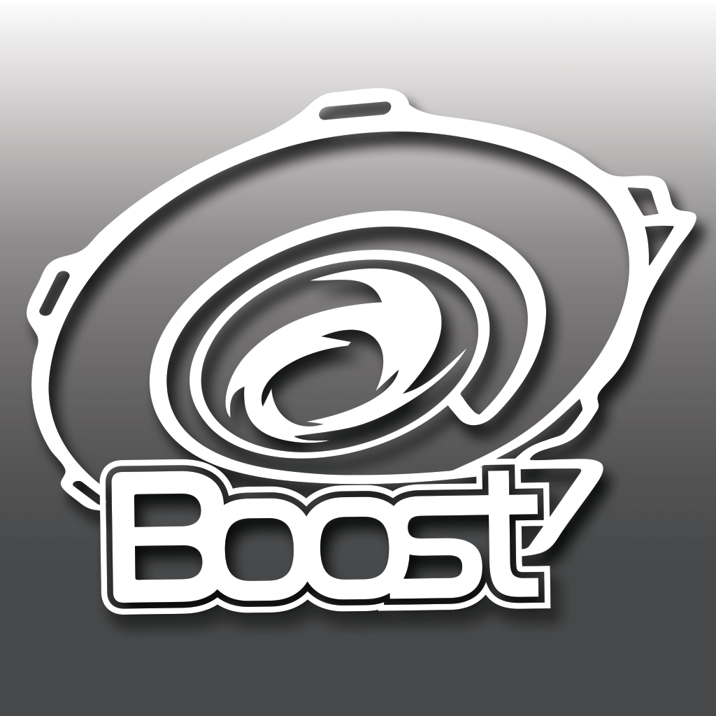 Boost Turbo Logo - Funny Turbo Boost Car Vinyl Decal Sticker | Concept Graphics