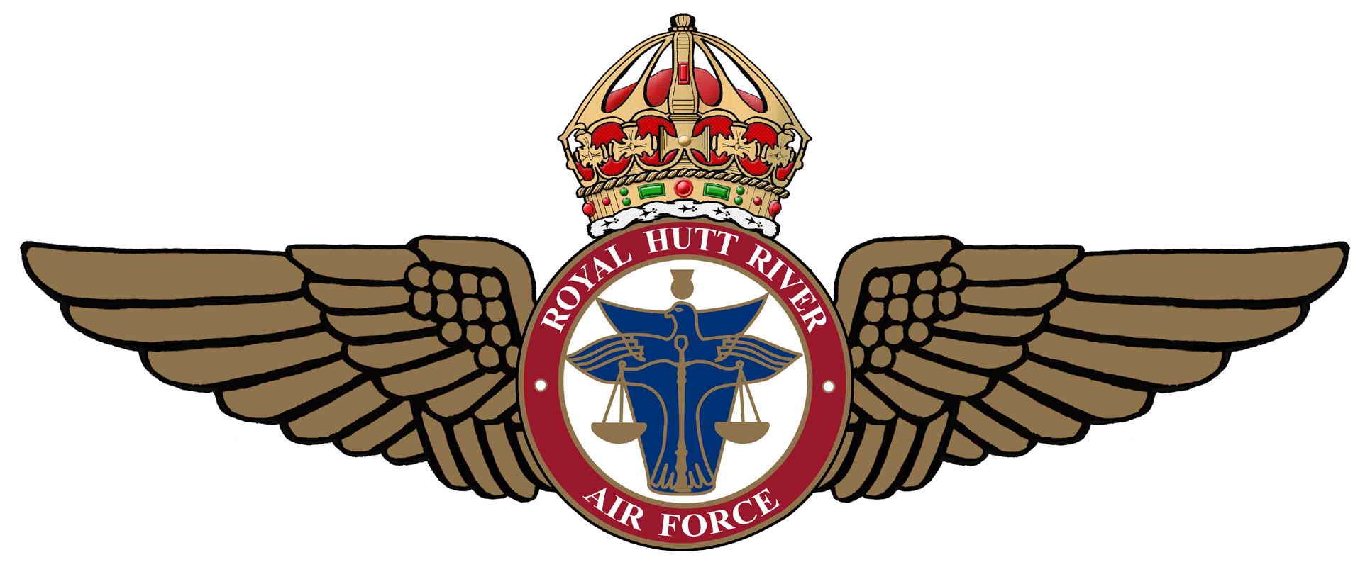 Air Force Wings Logo - Home Site of the Royal Hutt River Defence Forces