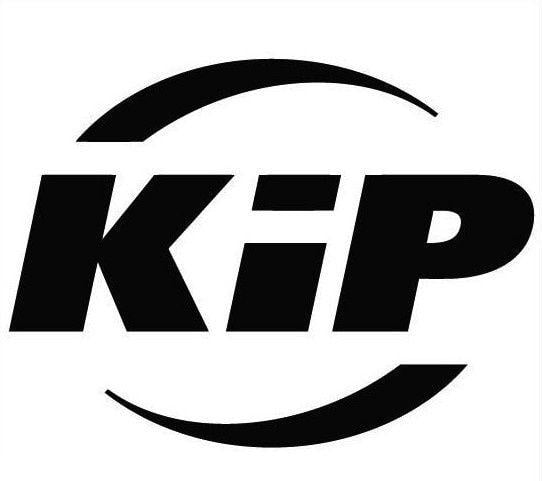 Kip Logo - Kip Logo Sticker Spiegelbeeld: Normaal buitenkant raam plakken