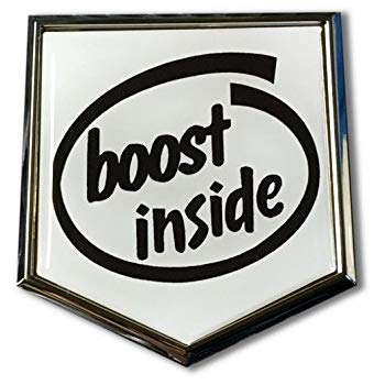 Boost Turbo Logo - Amazon.com: Boost Inside Domed CHROME Emblem Proud Flag Car 3D ...