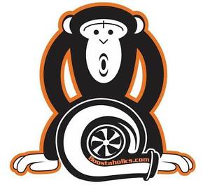 Boost Turbo Logo - Official Boostaholics turbo boost monkey sticker aka HARAMBE