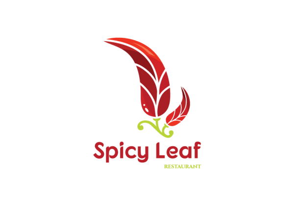 Spicy Logo - Spicy Leaf • Premium Logo Design