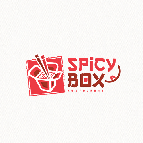 Spicy Logo - Logo for a Chinese takeout kitchen called: 