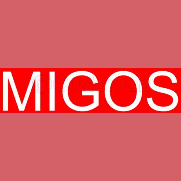 Migos Logo - Quavo - Migos logo Distressed Cotton Twill Cap (Embroidered ...