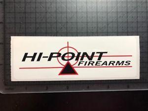 Hi-Point Firearms Logo - HI-POINT FIREARMS - GUN AND FIREARMS STICKER DECAL 