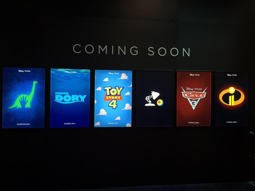 Toy Story 4 2017 Logo - See the First Posters for 'Finding Dory,' 'The Incredibles 2 ...