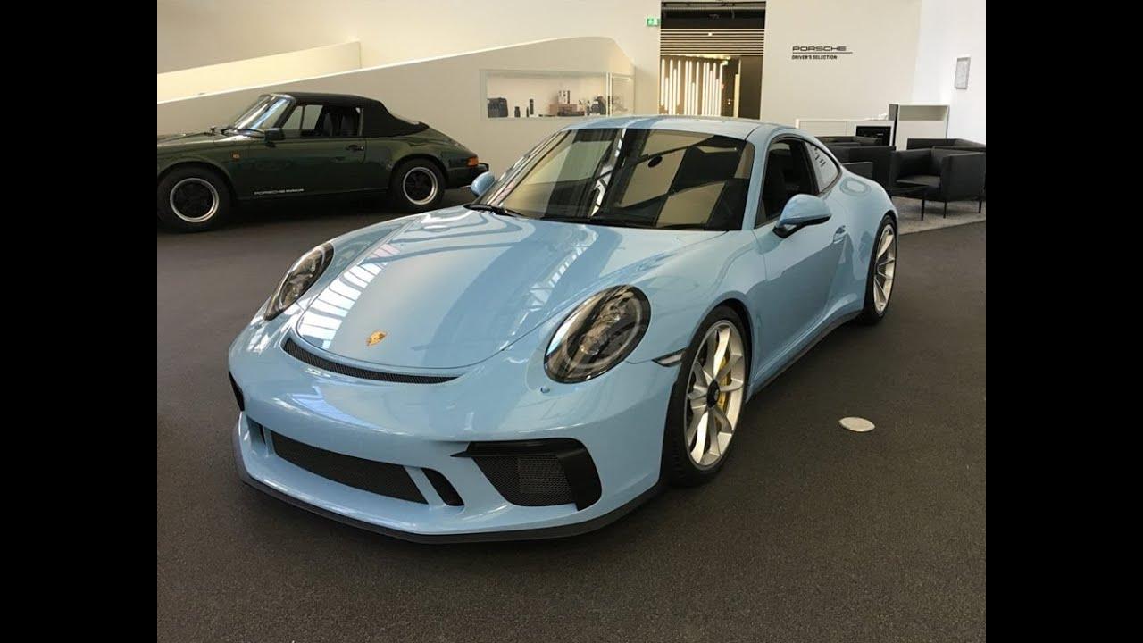 Aetna Blue Logo - Life Car TV Blue 2018 Porsche 911 GT3 Touring Package Goes