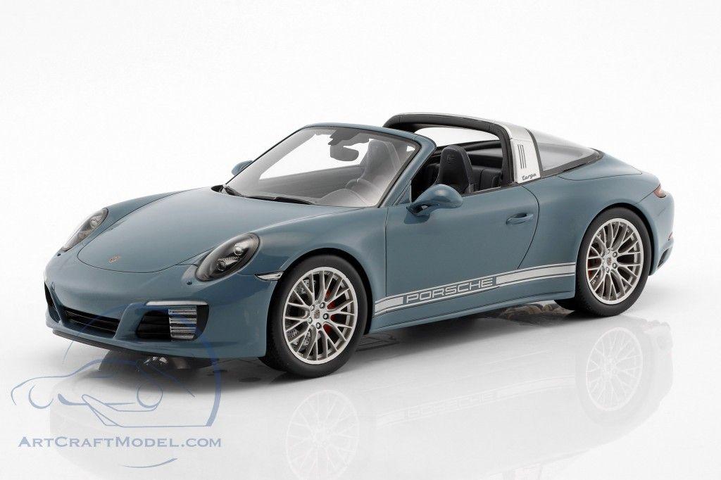 Aetna Blue Logo - Porsche 911 (991 II) Targa 4S aetna blue with showcase