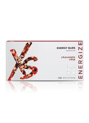 XS Energy Logo - XS™ Energy Bars – Chocolate Chip - 12 Bars