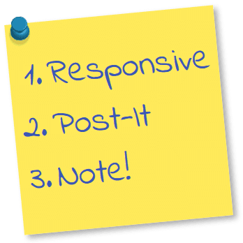 Post It Logo - Responsive Post-It Note Module | Joomla 3.x | Polished Geek