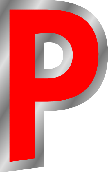 Large Red P Logo - Red P Clip Art at Clker.com - vector clip art online, royalty free ...