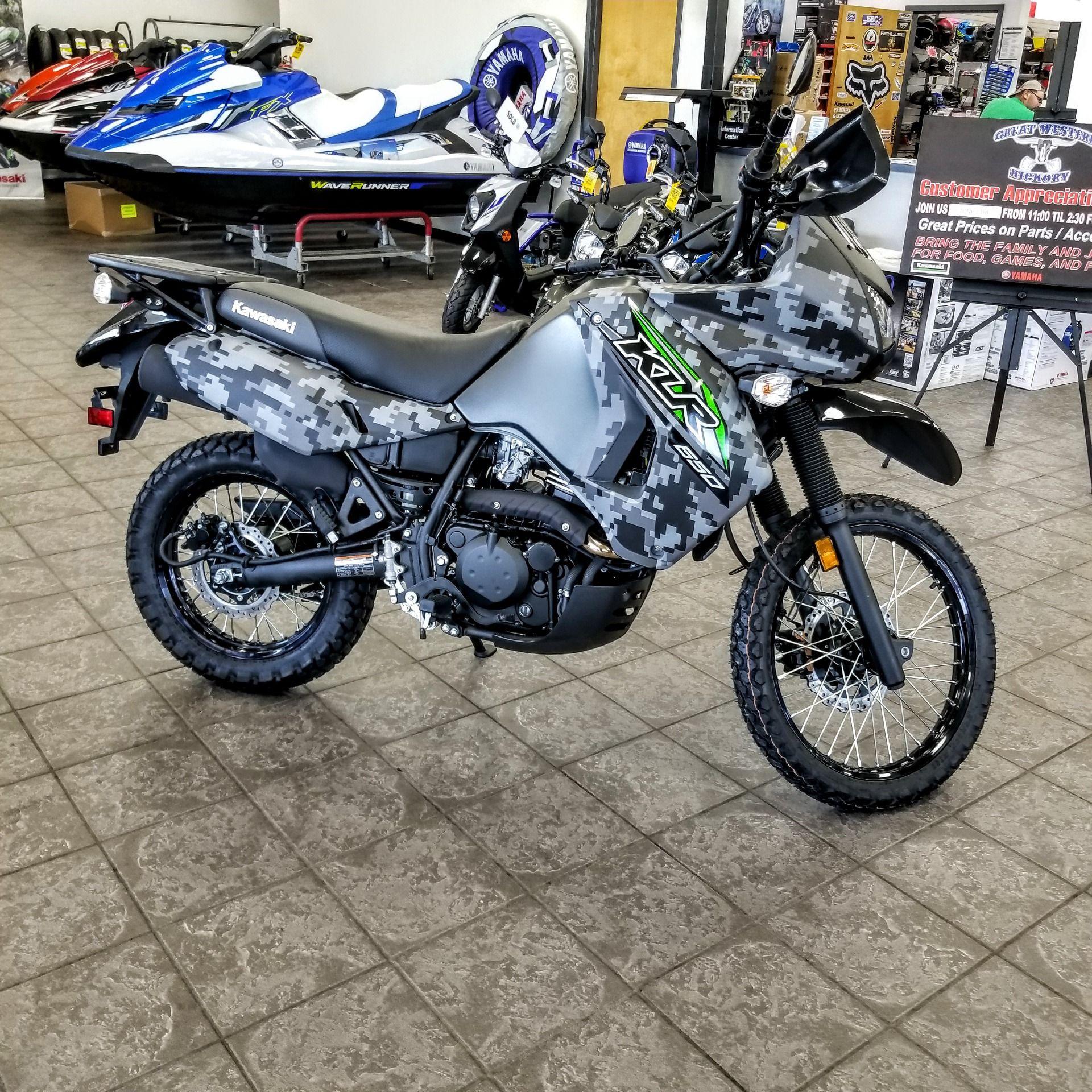 Camo Kawasaki Logo - New 2018 Kawasaki KLR 650 Camo Motorcycles in Hickory, NC | Stock ...