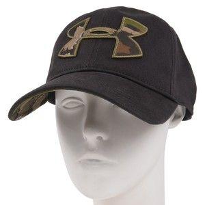 Camo Under Armor Logo - Reptile: Under Armour camouflage logo cap 1282396-free fitting black ...