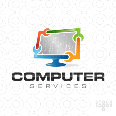 Computer Services Logo - Sold Logo: Computer Services | My Sold Logo Design | Computer logo ...