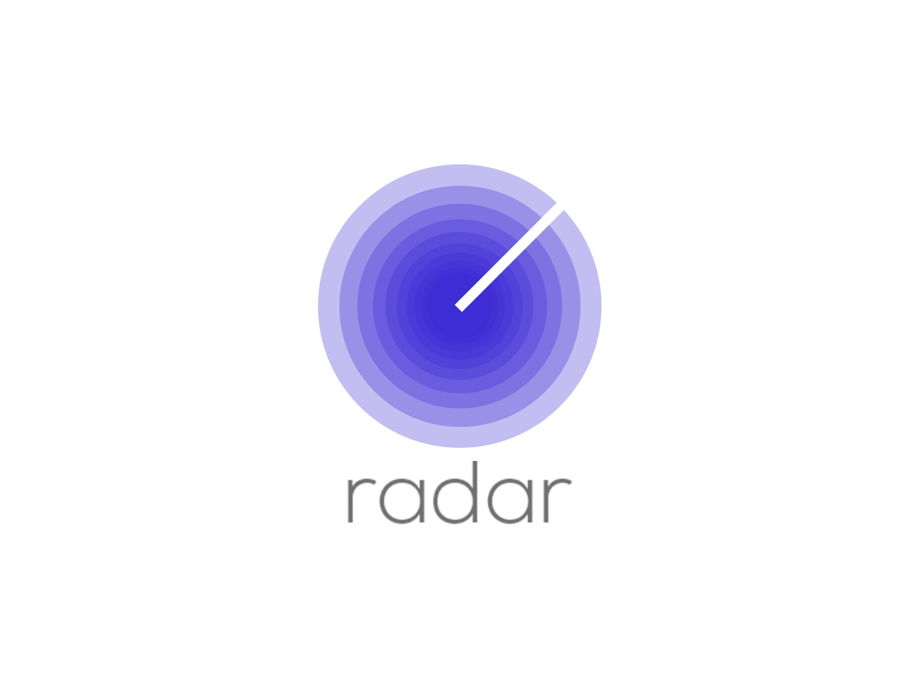 Blue Radar Logo - Radar Logo Redesign Using Adobe Photohop