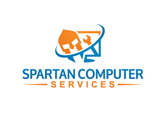 Computer Services Logo - Spartan computer services logo design - Freelancelogodesign.com