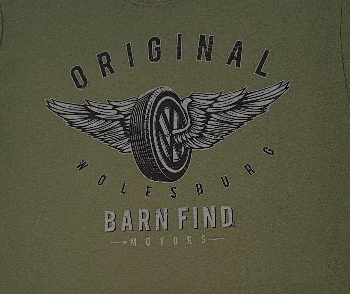 Original Wolfsburg Logo - Original Wolfsburg Barnfind T Shirt
