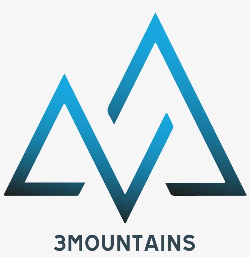 3 Mountain Logo - 3 Mountains Trading - Logo Designs Mountain - Free Transparent PNG ...