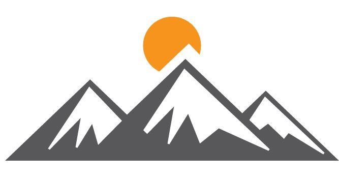 3 Mountain Logo - mountains. Mile High Rides concepts. Mountain