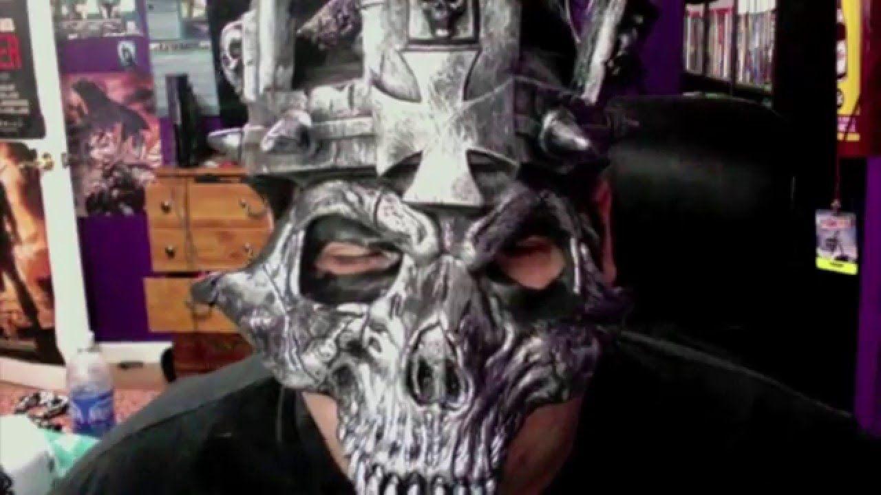 Triple H Skull King Logo - Triple H skull king replica mask unboxing