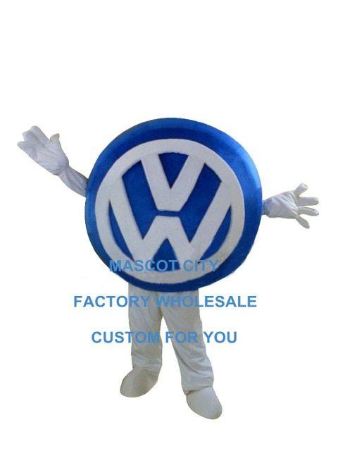 Cartoon Car Logo - vw logo mascot costume car logo auto logo mascot custom custom adult ...