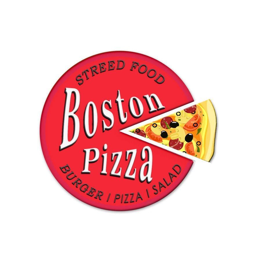 Boston Pizza Logo - Entry by GanchoRadev for Logo design Boston Pizza food