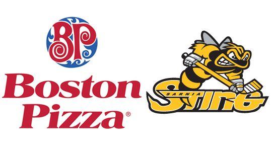 Boston Pizza Logo - Party with the sting at boston pizza – Sarnia Sting