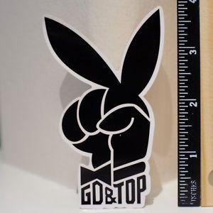 Big Bang Logo - K-Pop Big bang logo GD & TOP G-DRAGON playboy style 10x6cm Decal ...