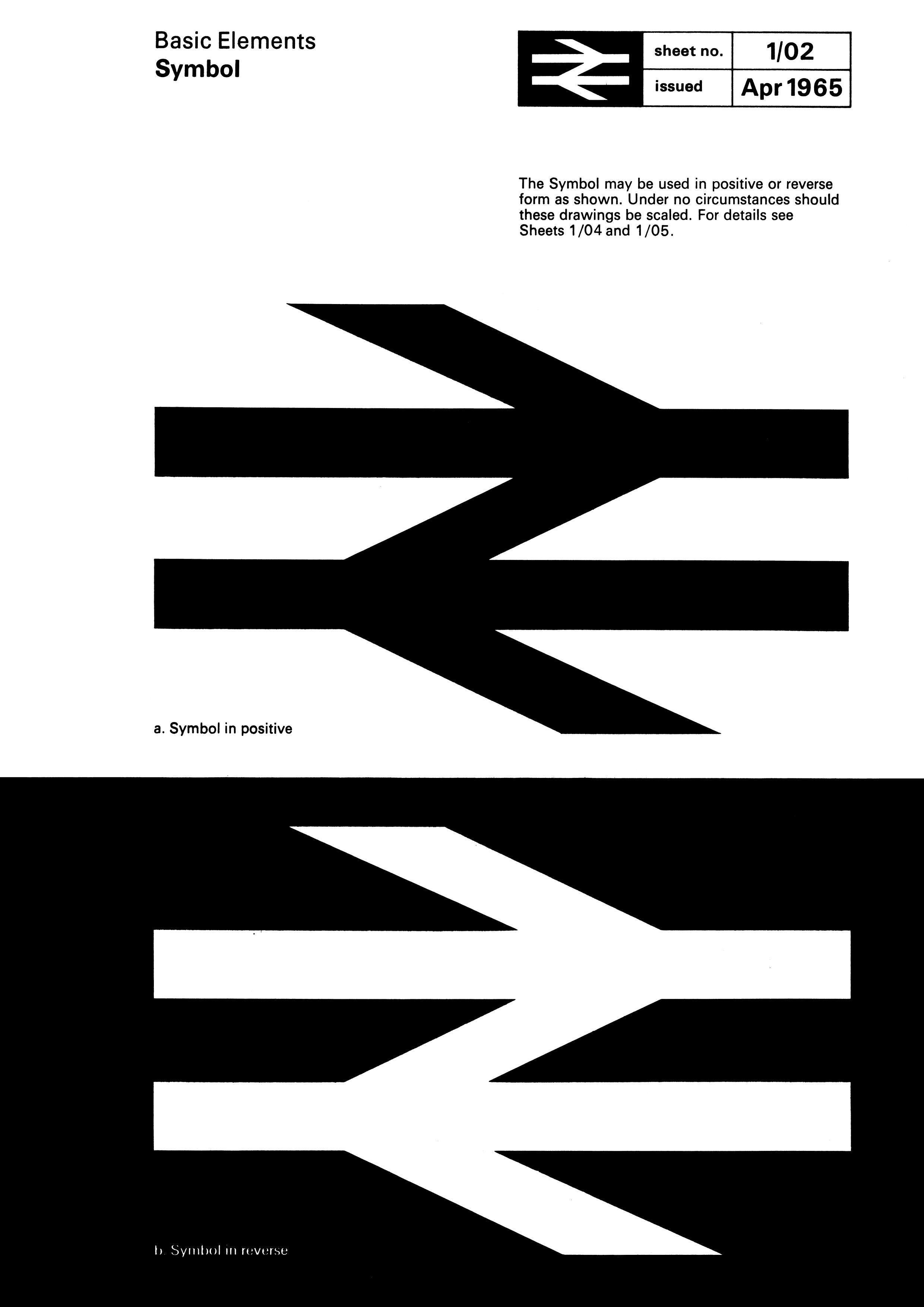 Always Thinking Logo - British Rail — Design Research Unit 
