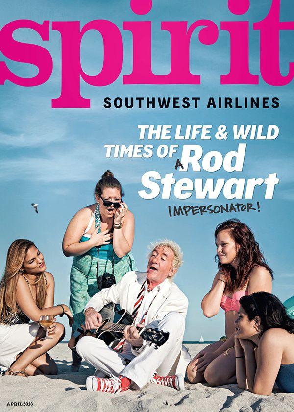 Southwest Airlines Magazine Logo - Southwest Airlines Spirit Magazine, April 2013 on Behance