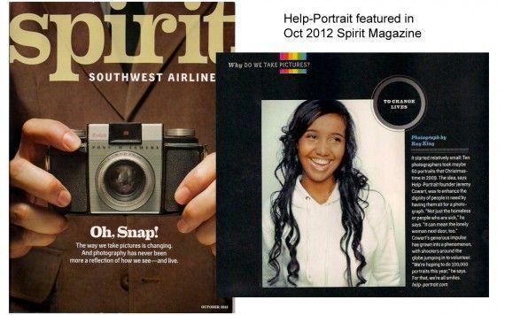 Southwest Airlines Magazine Logo - Help-Portrait Featured in Southwest Airlines' Spirit Magazine – Help ...