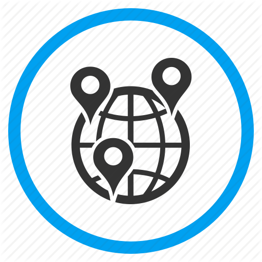 Branches with Globe Logo - Branches, company, global, globe map, internet, network, web icon