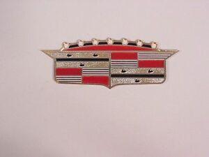 1957 Cadillac Logo - 1957 Cadillac Trunk Crest Emblem | eBay