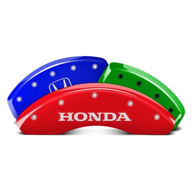 Colorful Honda Logo - MGP® 20130SHOHDF - Custom Colors Caliper Covers with Honda / H Logo ...