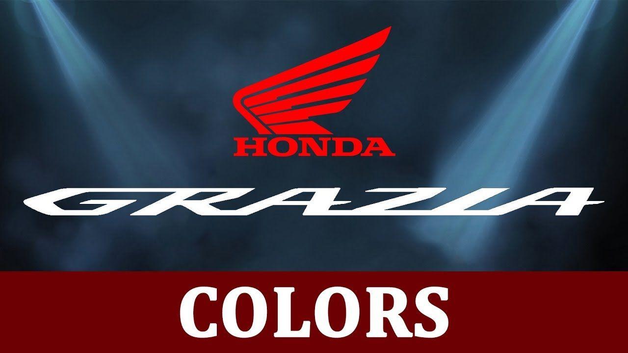 Colorful Honda Logo - Honda Grazia Colors