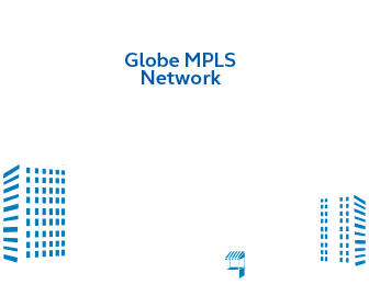 Branches with Globe Logo - Domestic Data Services
