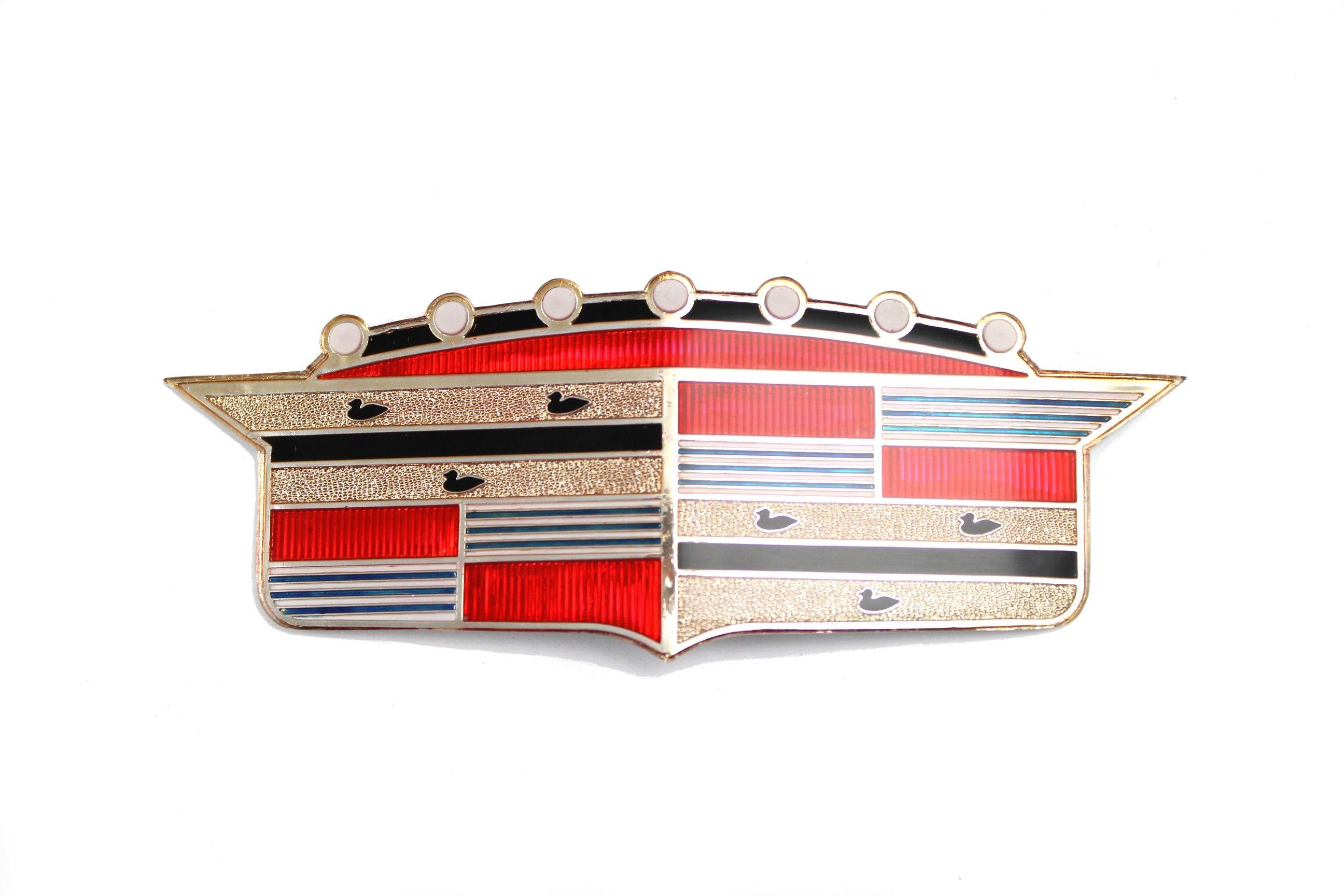 1957 Cadillac Logo - 1957 Cadillac Hood Crest REPRODUCTION Free Shipping in the USA ...