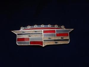 1957 Cadillac Logo - 1957 Cadillac Trunk Crest Emblem Ornament 57 | eBay