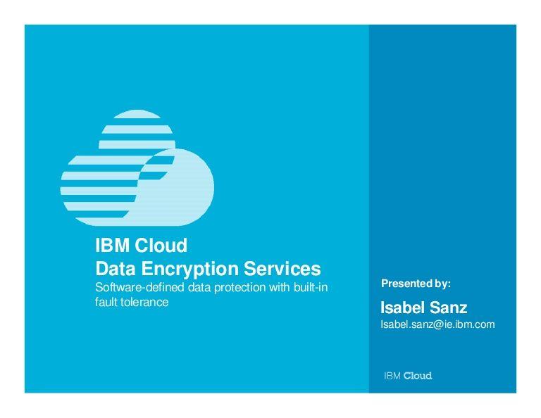 IBM Cloud Software Logo - IBM Cloud Data Encryption Services