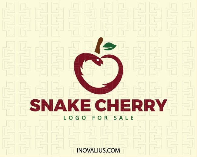 Cherry Logo - Snake Cherry Logo For Sale | Inovalius