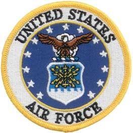 Air Force Official Logo - US Air Force Logo Patch