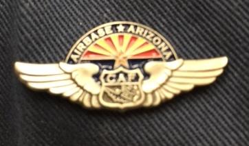 Air Force Official Logo - AZCAF Logo Lapel Pin for Arizona Commemorative Air Force Museum